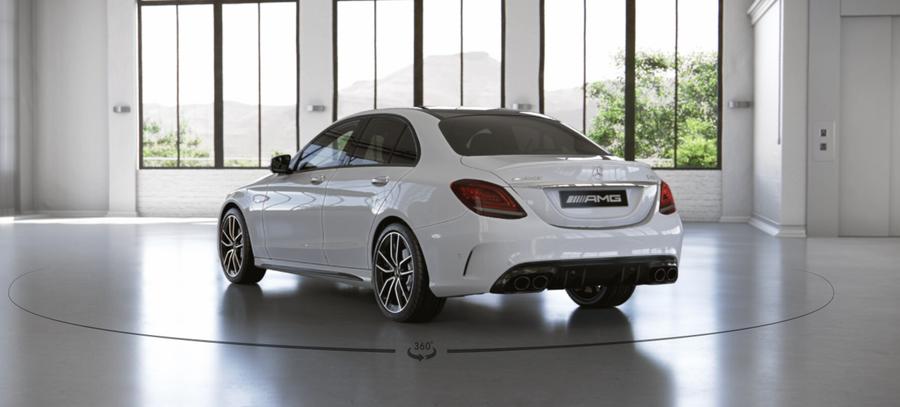 Mercedes C Sedan 43 AMG 4Matic | nový model | sedan | V6 benzin 390 koní | objednání online | super cena 1.539.000 ,- bez DPH